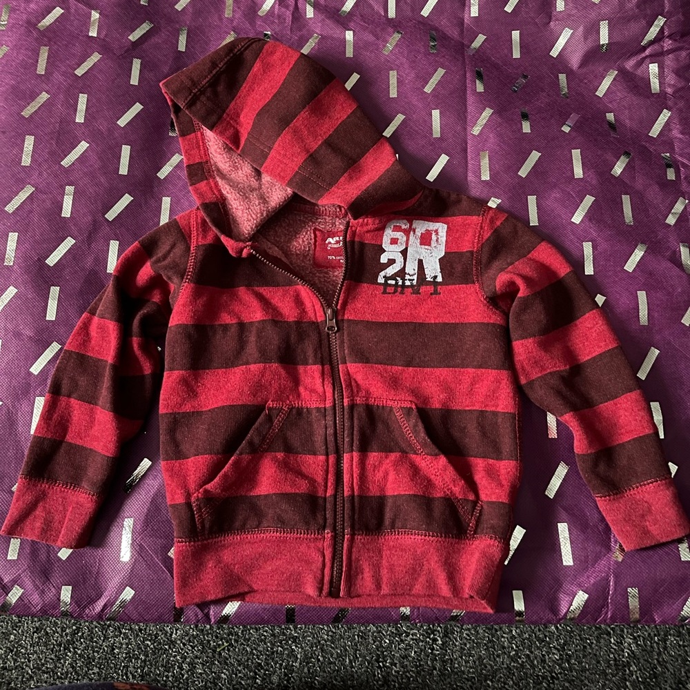 Lightweight 24month full zip hoodie